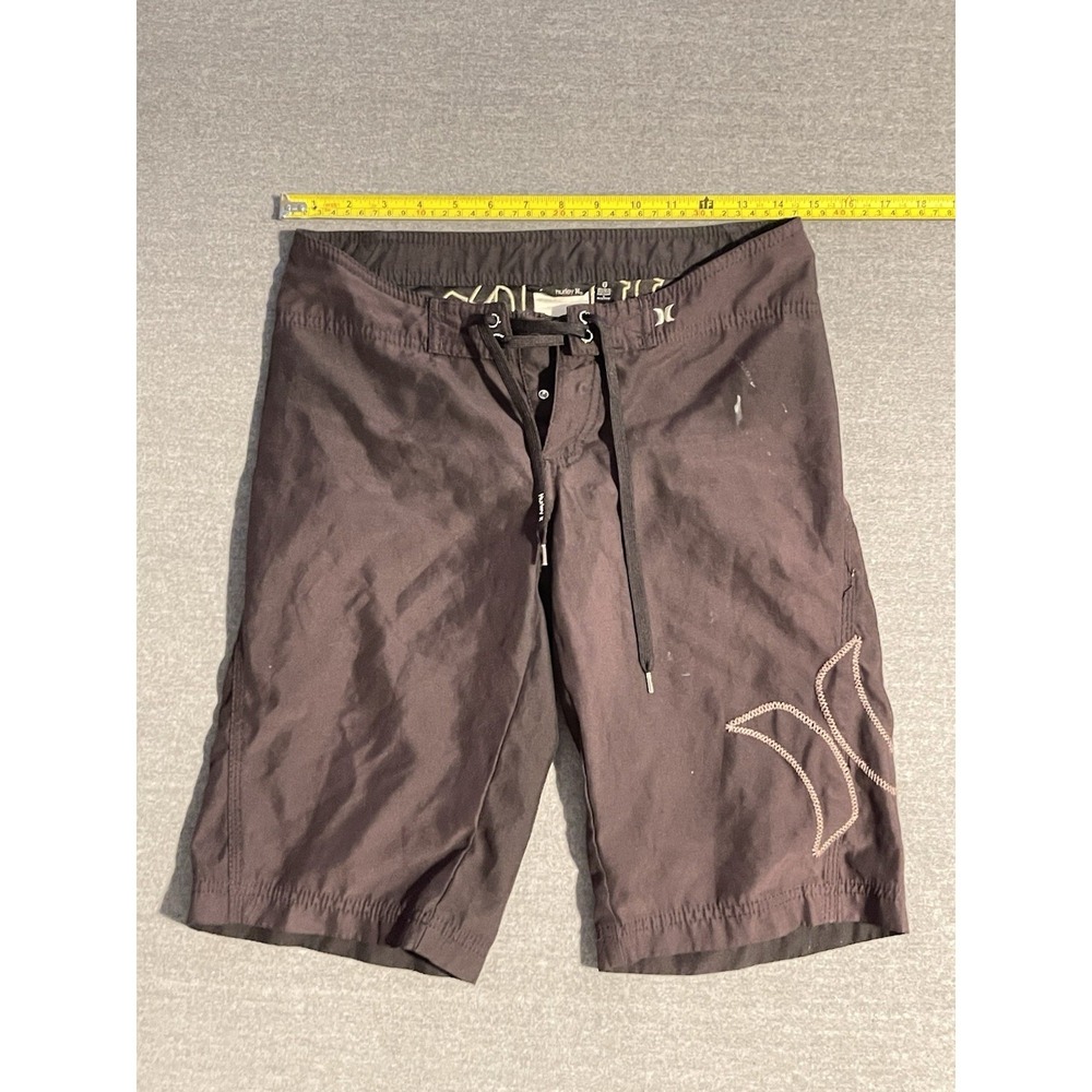 Hurley Vintage Hurley Board Shorts Mens Size 0 Brown Surf Swim Skate Y2K Beach